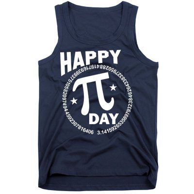 Happy Pi Day Numbers Tank Top