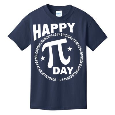 Happy Pi Day Numbers Kids T-Shirt