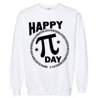 Happy Pi Day Numbers Garment-Dyed Sweatshirt