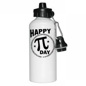 Happy Pi Day Numbers Aluminum Water Bottle