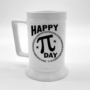 Happy Pi Day Numbers Beer Stein