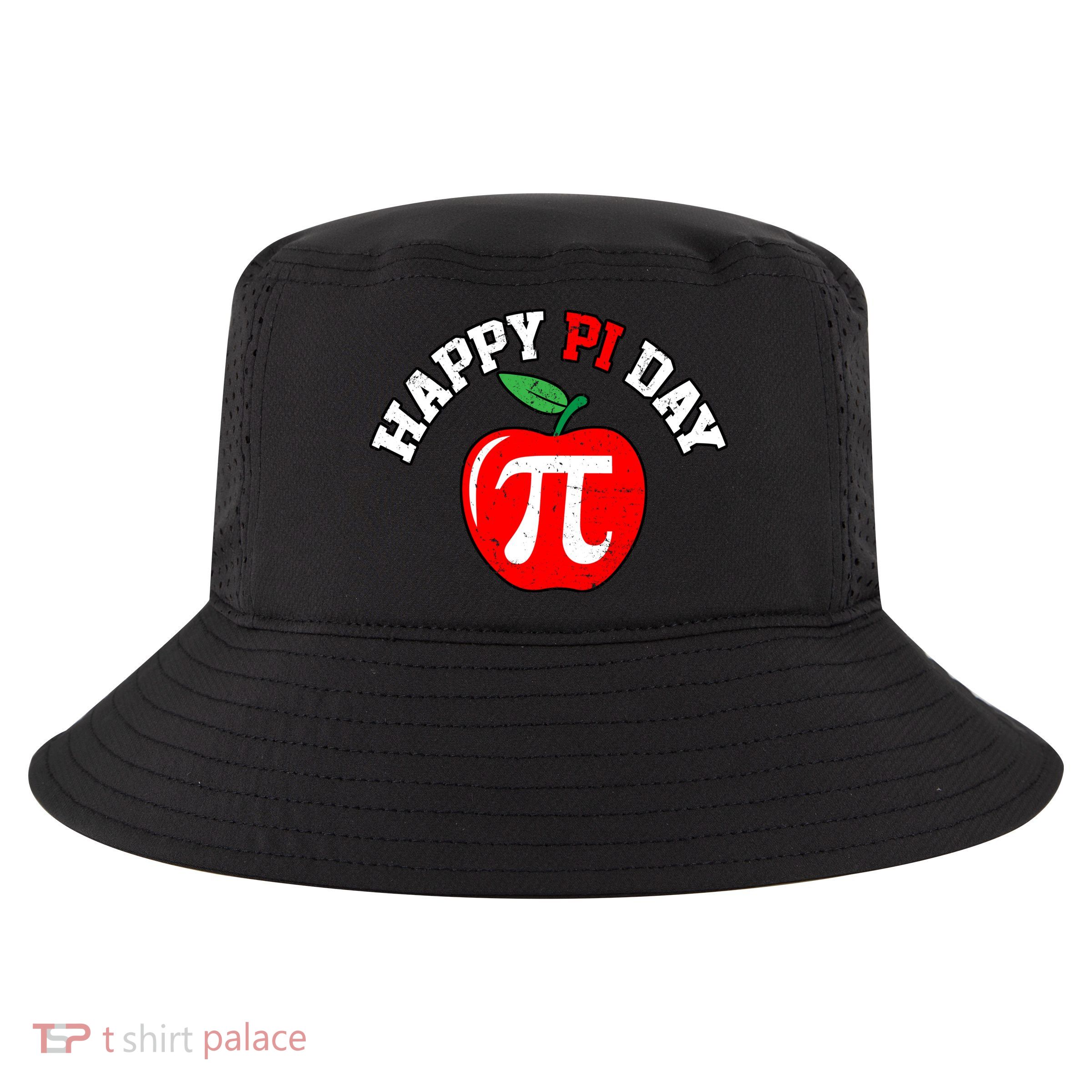 Happy Pi Day Teachers Apple Cool Comfort Performance Bucket Hat