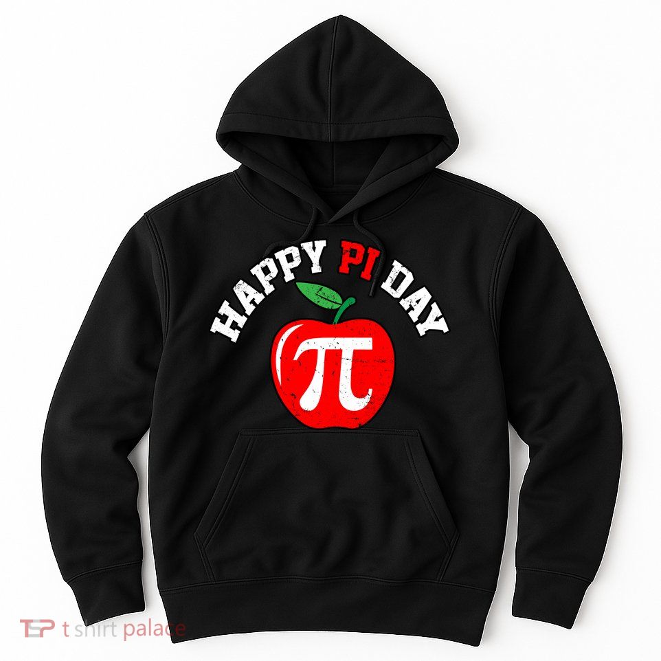 Happy Pi Day Teachers Apple Hoodie
