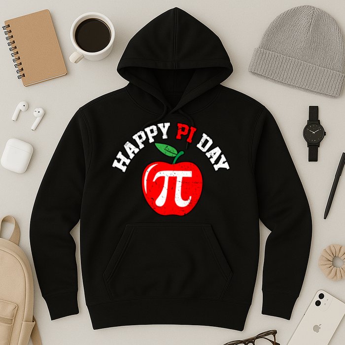 Happy Pi Day Teachers Apple Hoodie