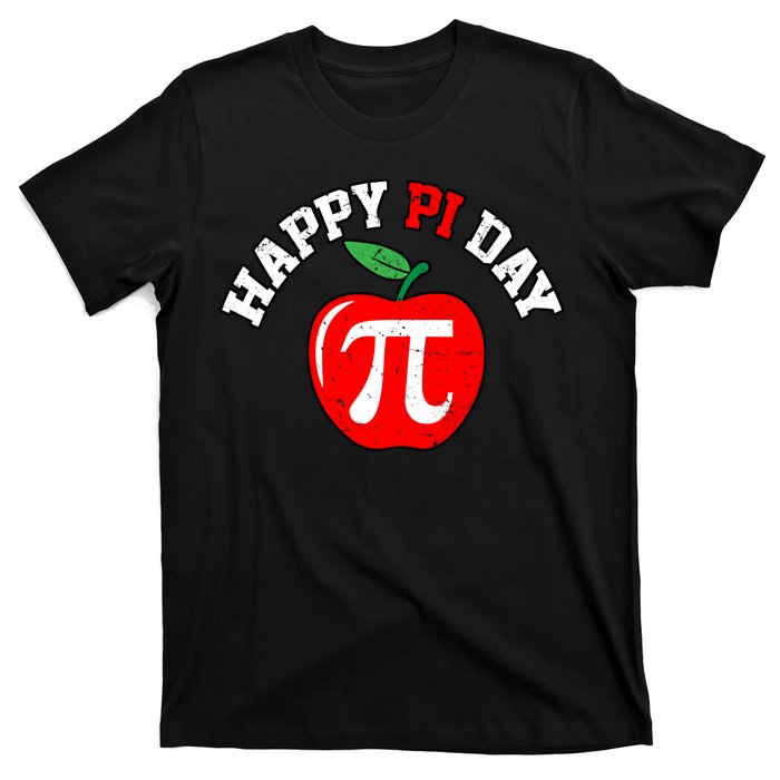 Happy Pi Day Teachers Apple T-Shirt