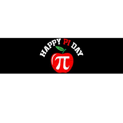 Happy Pi Day Teachers Apple Bumper Sticker