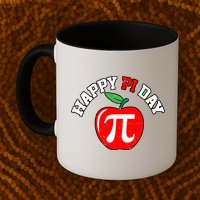 Happy Pi Day Teachers Apple Mug