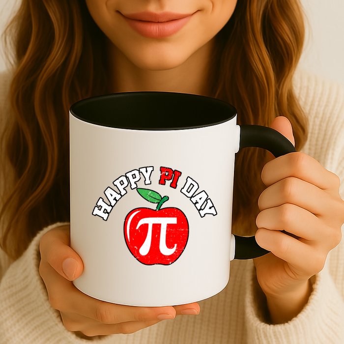 Happy Pi Day Teachers Apple Mug