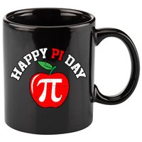 Happy Pi Day Teachers Apple 11oz C Handle Ceramic Mug