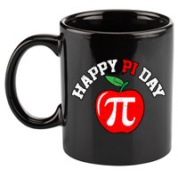Happy Pi Day Teachers Apple 11oz C Handle Ceramic Mug