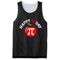Happy Pi Day Teachers Apple Mesh Reversible Basketball Jersey Tank