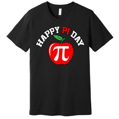 Happy Pi Day Teachers Apple Premium T-Shirt