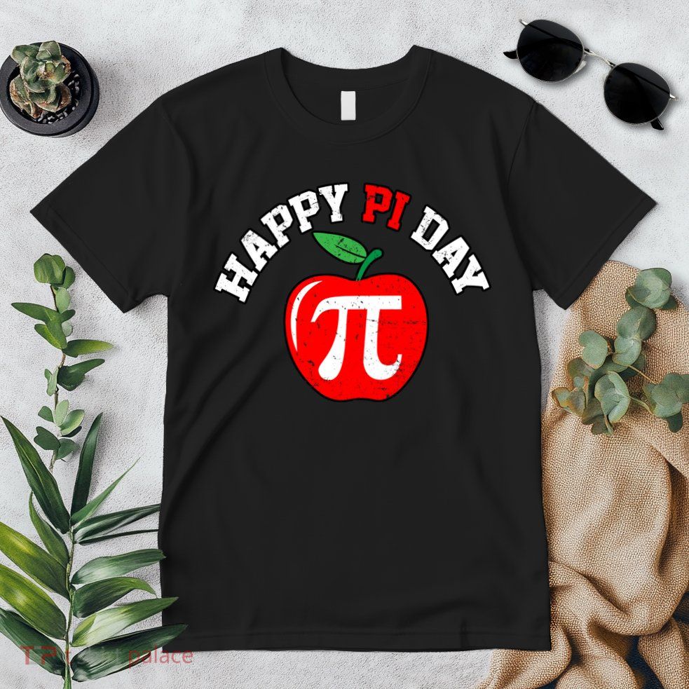 Happy Pi Day Teachers Apple Premium T-Shirt