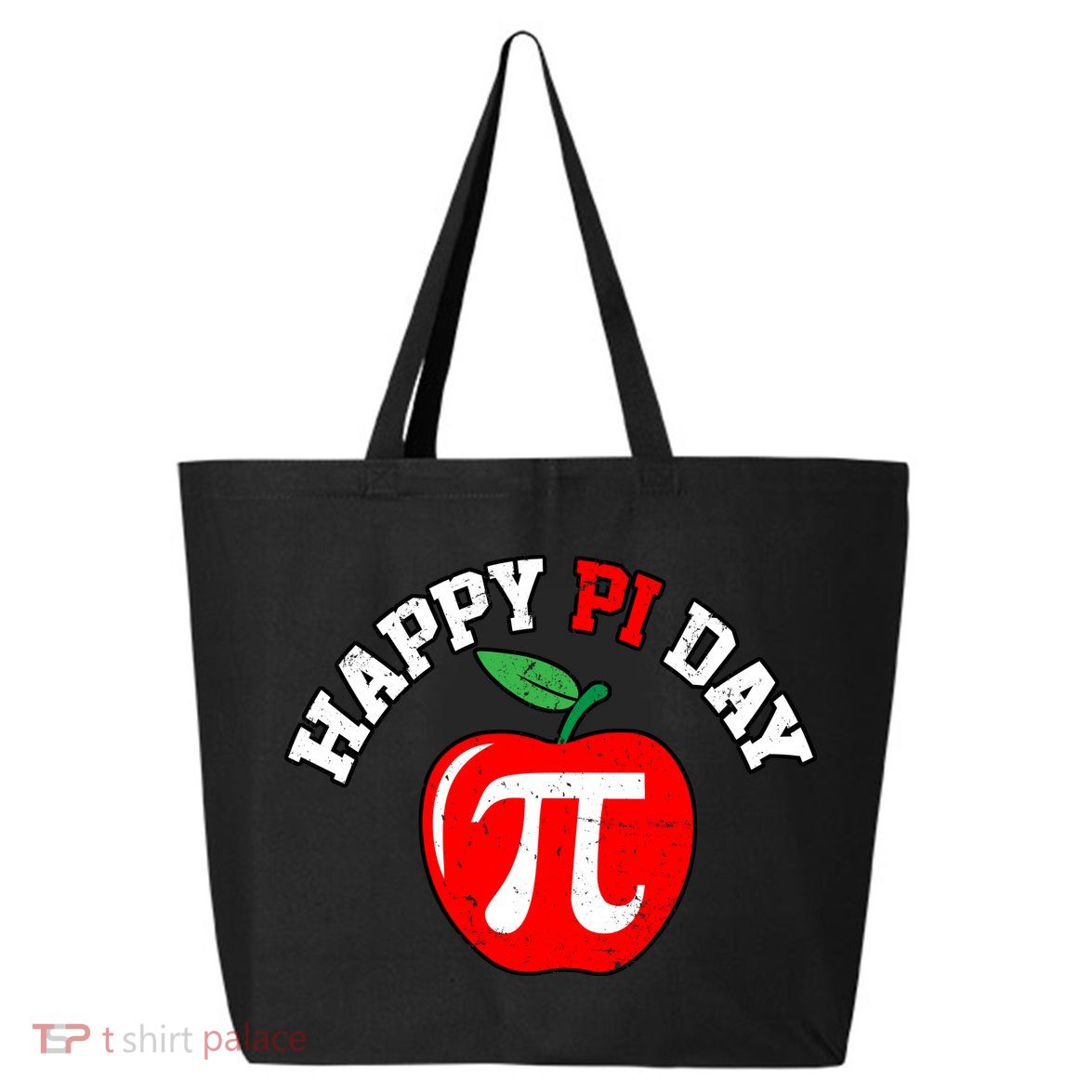 Happy Pi Day Teachers Apple 25L Jumbo Tote