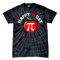 Happy Pi Day Teachers Apple Tie-Dye T-Shirt