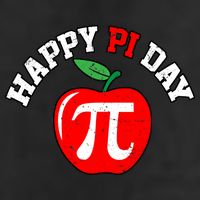 Happy Pi Day Teachers Apple Golf Towel
