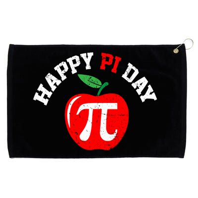 Happy Pi Day Teachers Apple Grommeted Golf Towel