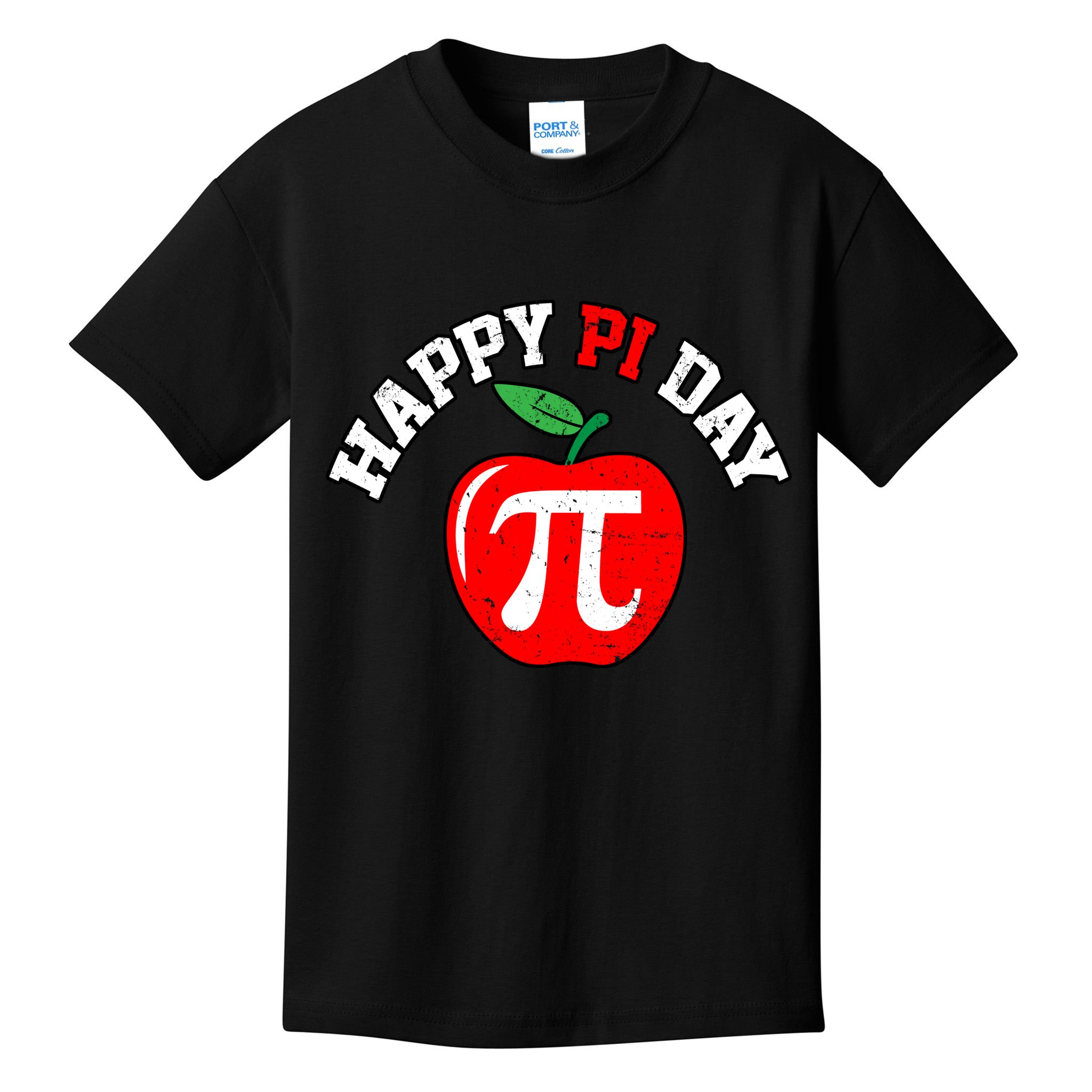 Happy Pi Day Teachers Apple Kids T-Shirt