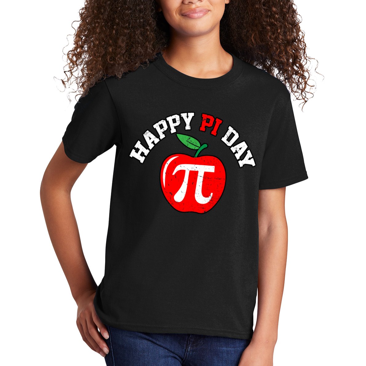 Happy Pi Day Teachers Apple Kids T-Shirt