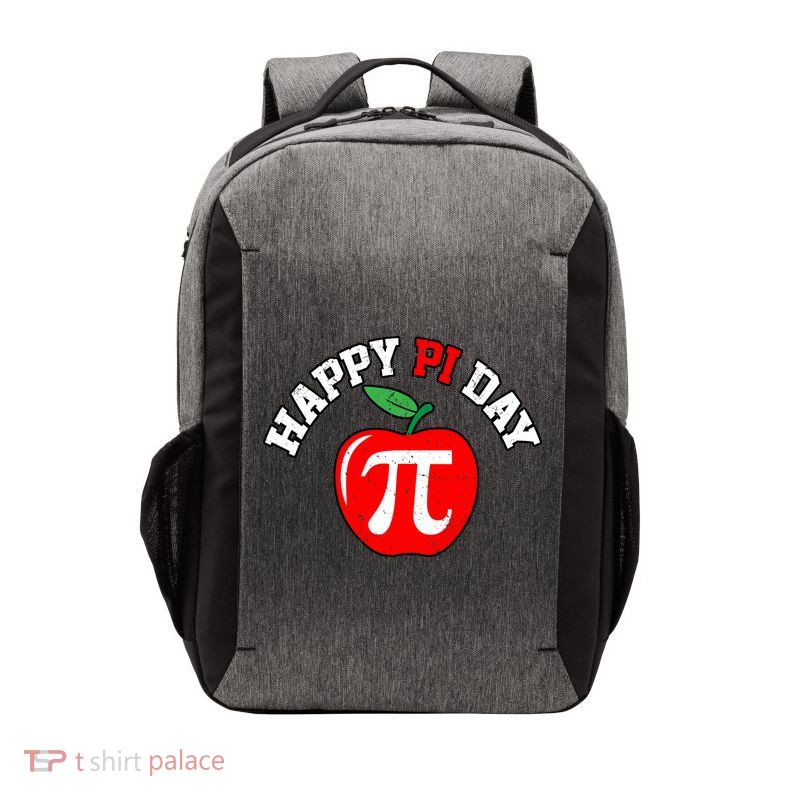 Happy Pi Day Teachers Apple Vector Backpack