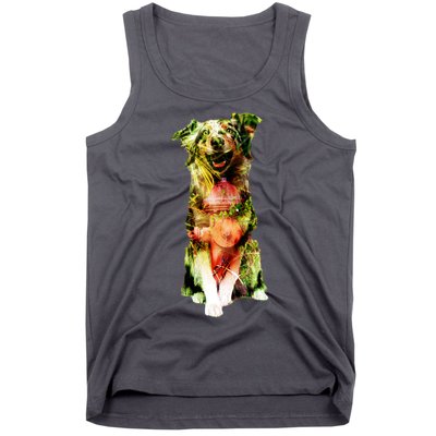 Happy Pup Fire Hydrant Rescue Dog Tank Top