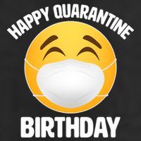 Happy Quarantine Birthday Smiley Emoji 11oz C Handle Ceramic Mug