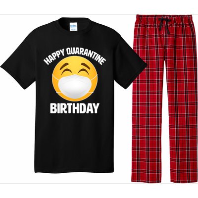 Happy Quarantine Birthday Smiley Emoji Pajama Set