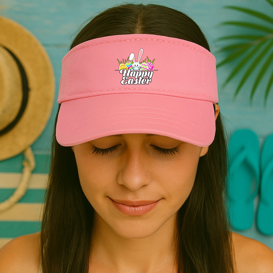 Happy Quarantine Easter  Visor