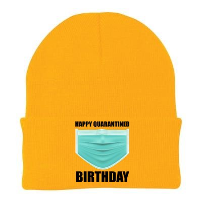 Happy Quarantined Birthday Knit Cap Winter Beanie