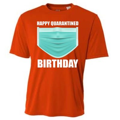 Happy Quarantined Birthday Cooling Performance Crew T-Shirt