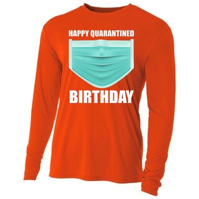 Happy Quarantined Birthday Cooling Performance Long Sleeve Crew