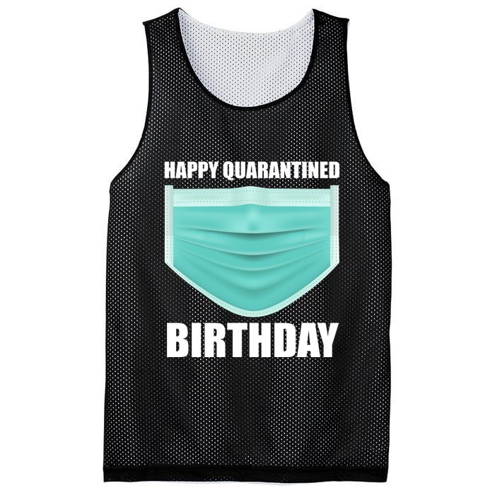 Happy Quarantined Birthday Mesh Reversible Basketball Jersey Tank
