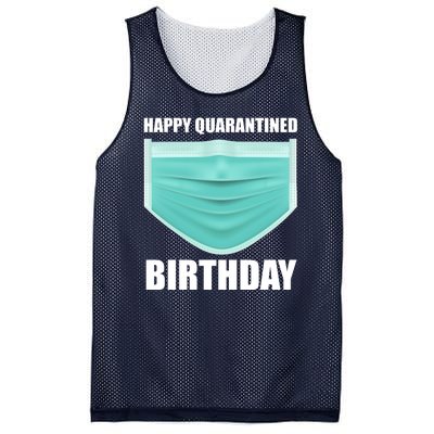 Happy Quarantined Birthday Mesh Reversible Basketball Jersey Tank