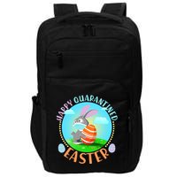 Happy Quarantined Easter Bunny With Mask And Egg Impact Tech Backpack