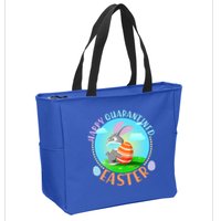 Happy Quarantined Easter Bunny With Mask And Egg Zip Tote Bag