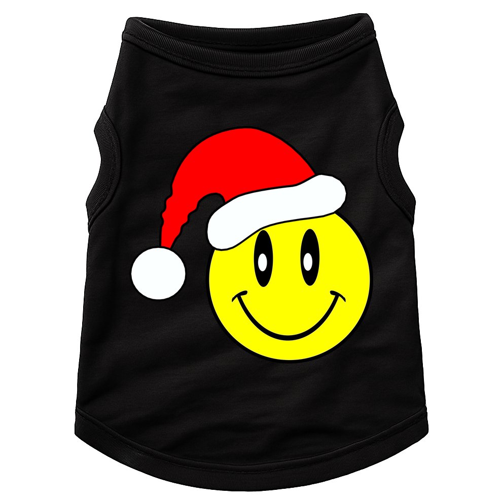 Happy Santa Smile Face Doggie Tank