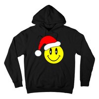 Happy Santa Smile Face Hoodie