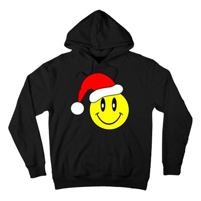 Happy Santa Smile Face Hoodie