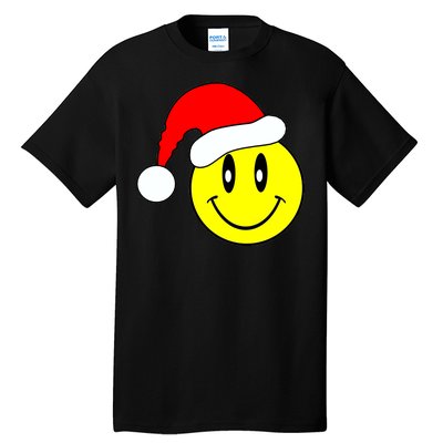 Happy Santa Smile Face Tall T-Shirt