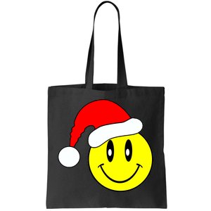 Happy Santa Smile Face Tote Bag