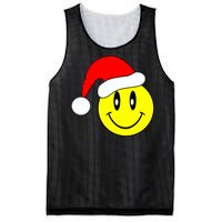 Happy Santa Smile Face Mesh Reversible Basketball Jersey Tank