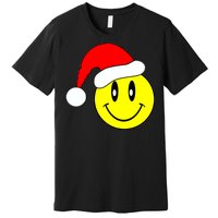 Happy Santa Smile Face Premium T-Shirt