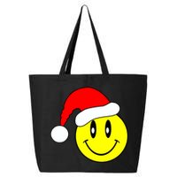 Happy Santa Smile Face 25L Jumbo Tote