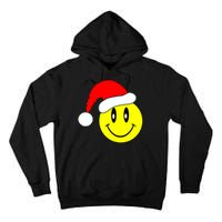 Happy Santa Smile Face Tall Hoodie