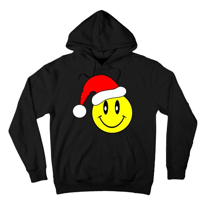 Happy Santa Smile Face Tall Hoodie