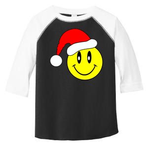 Happy Santa Smile Face Toddler Fine Jersey T-Shirt