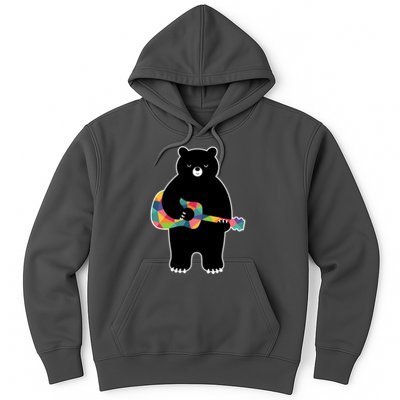 Happy Song Bear Guitar Hoodie
