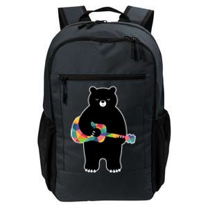 Happy Song Bear Guitar Daily Commute Backpack