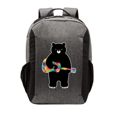 Happy Song Bear Guitar Vector Backpack