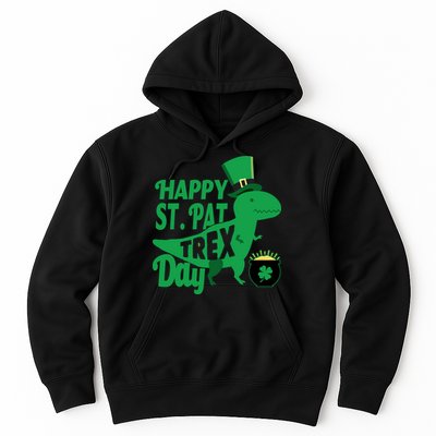 Happy St. Patrick's Pat T-Rrex Day Hoodie